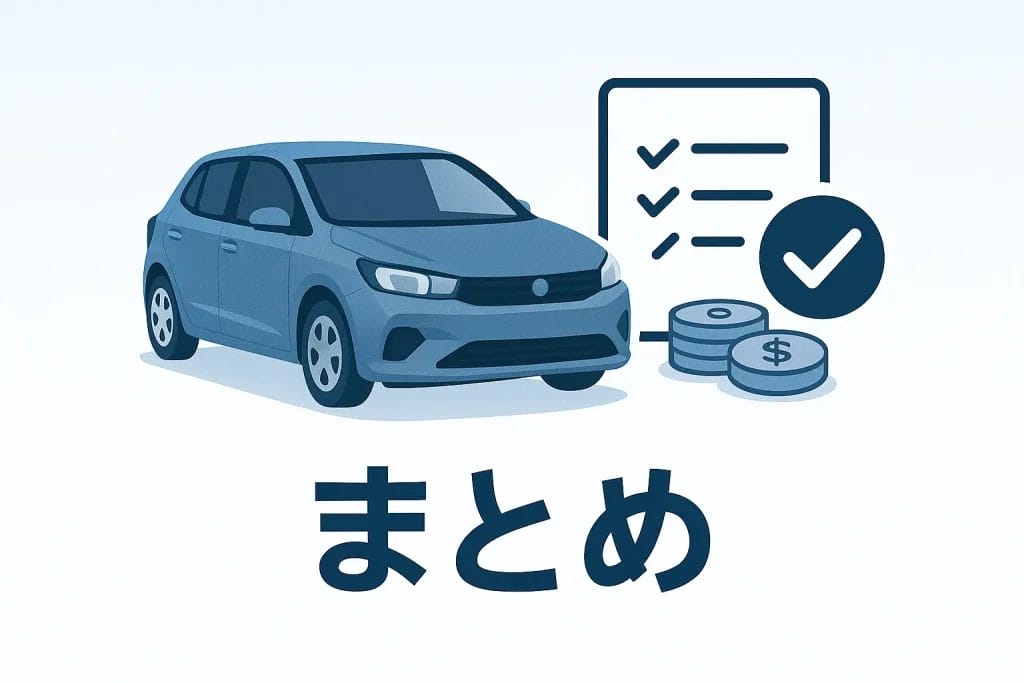 まとめ：賢い中古車選びで、今日から豊かなカーライフをスタート！