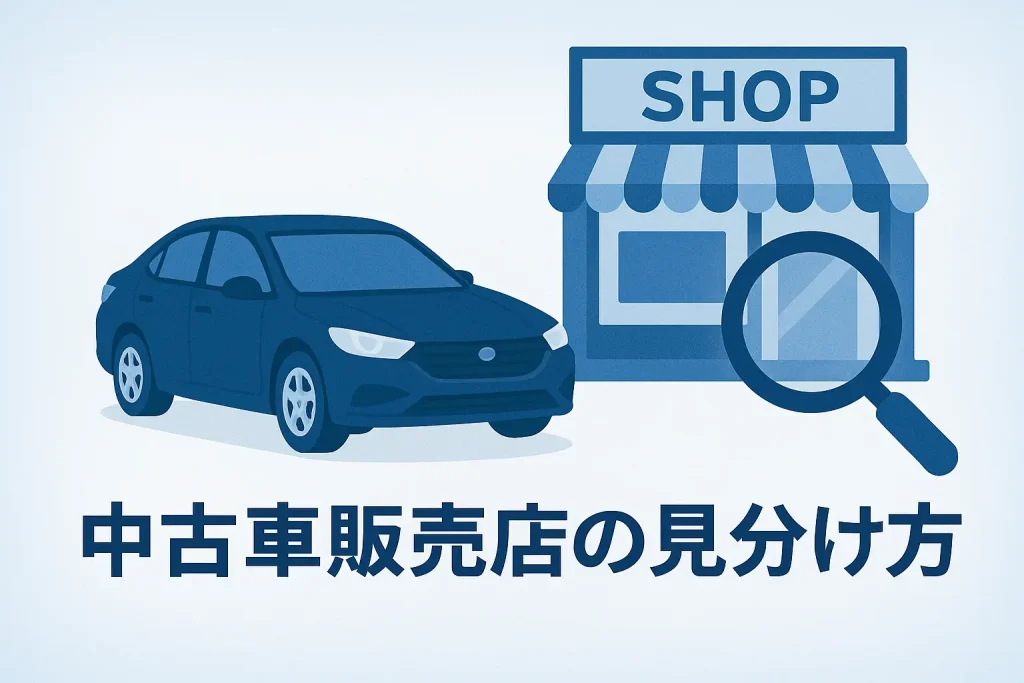 【販売店選び編】信頼できる中古車販売店の見分け方と悪徳業者を避けるコツ