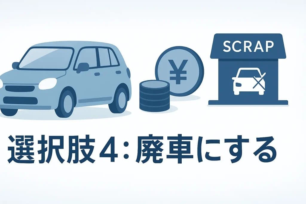 選択肢4：廃車にするメリット・デメリット