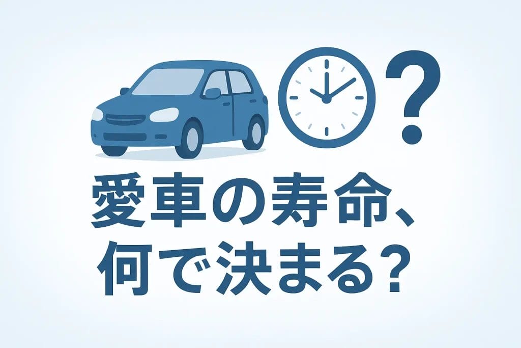 愛車の寿命、何で決まる？5つの重要ファクターを深掘り