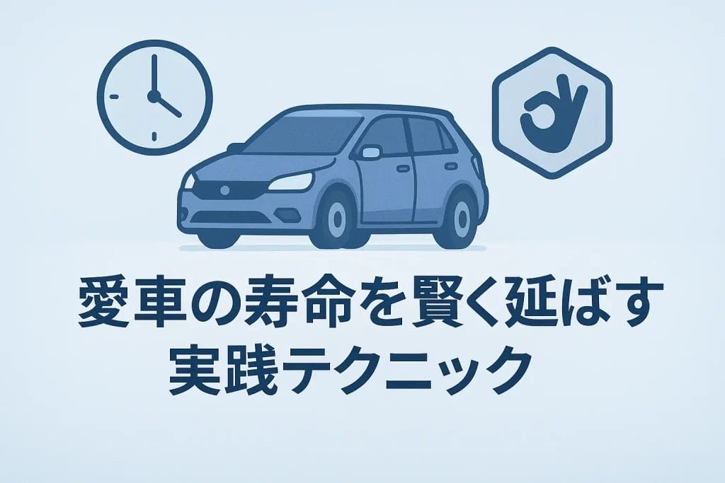 まだ乗れる！愛車の寿命を賢く延ばす実践テクニック集