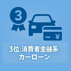 第3位：消費者金融系カーローン