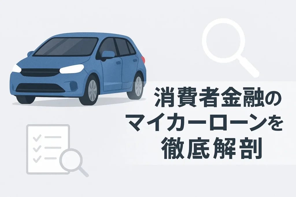 消費者金融のマイカーローンとは？