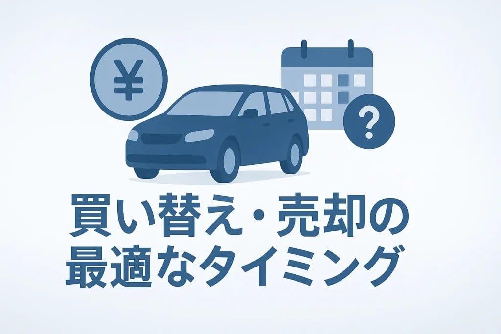 買い替え・売却の最適なタイミングと損をしないための４つのポイント